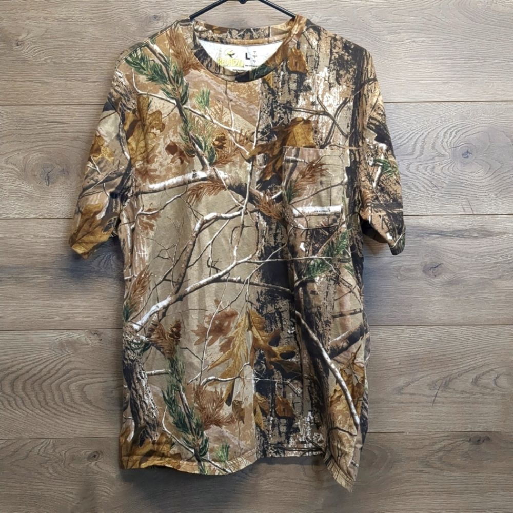 RedHead Camouflage Short Sleeve Tee Men's Size Large